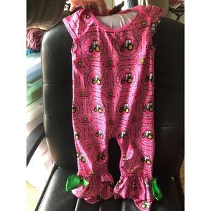 Boutique 2T John Deere Romper-Like New!!
